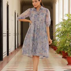 Women printed CORD set with PRINTED pants