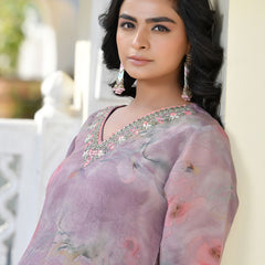 Women Viscose Tissue Digital Printed Suit Set