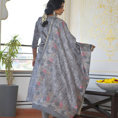 Women Silk Digital Printed Suit Set