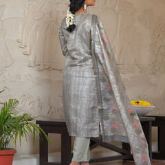 Women Silk Digital Printed Suit Set