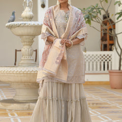 Women Chanderi Sharara Set