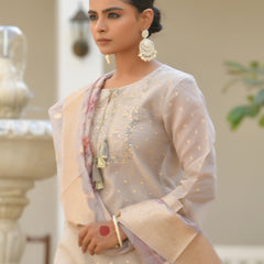 Women Chanderi Sharara Set