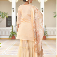 Women Chanderi Sharara Set