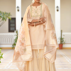 Women Chanderi Sharara Set