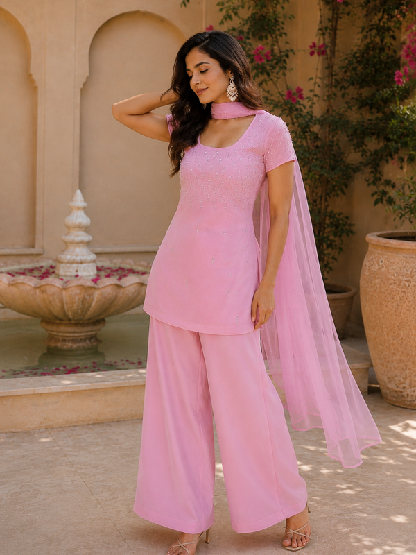 Gulabi Noor Suit Set