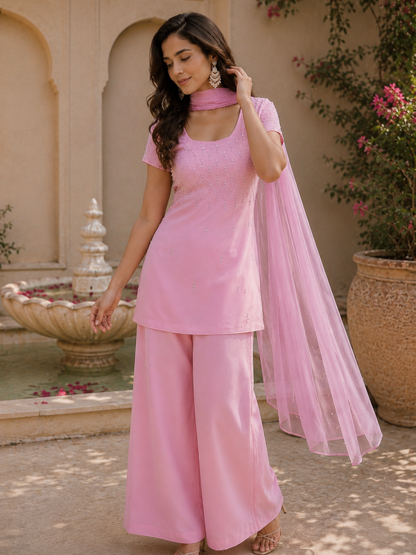 Gulabi Noor Suit Set