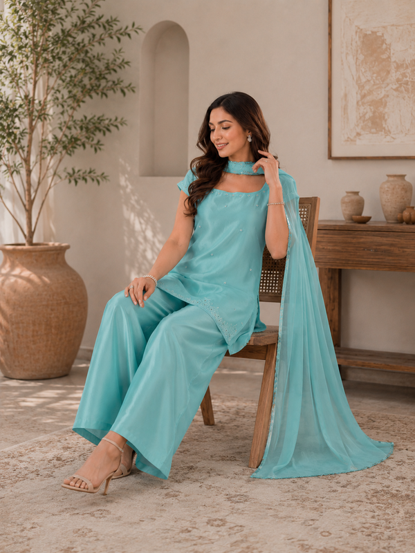 Cinderella Blush Embellished Set