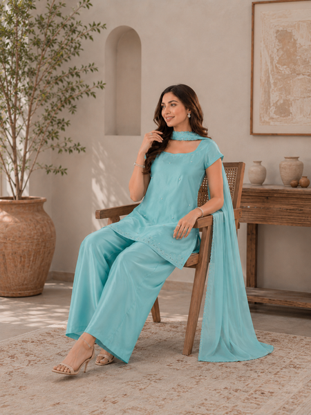 Cinderella Blush Embellished Set