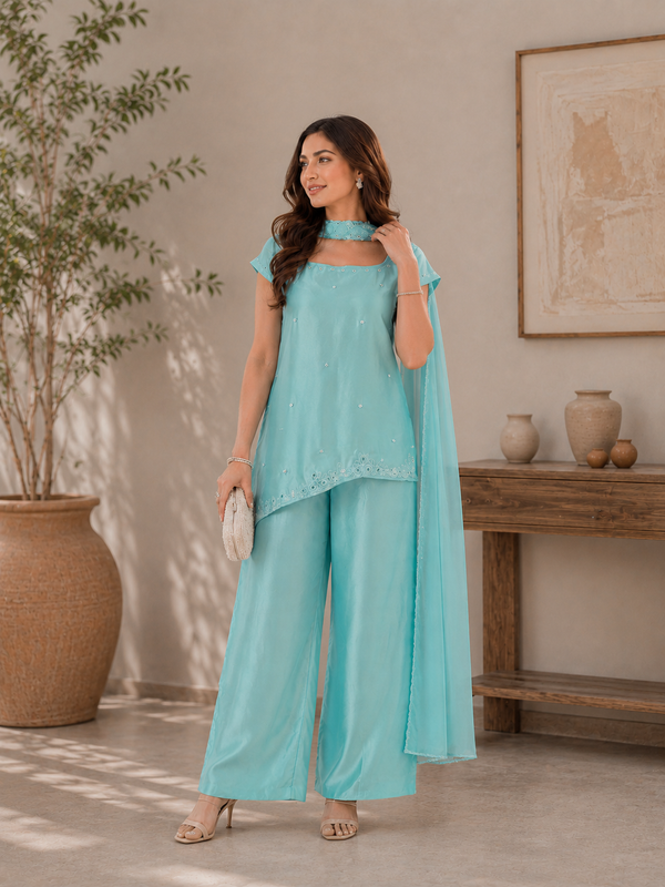Cinderella Blush Embellished Set