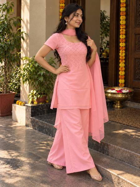 Gulabi Noor Suit Set