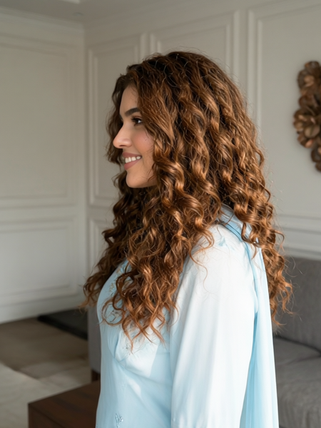 Sky Blue Embroidered Kurta Set